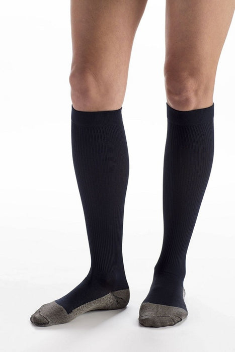 Carolon Company SOCK, COMPRESSION E 15-20MMHG BLK SHORT (10PR/CS) - 260504