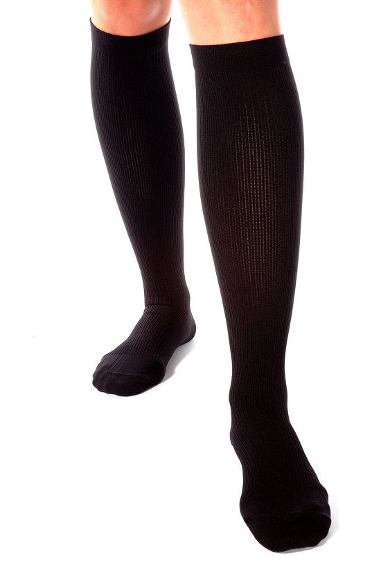 Carolon Company SOCK, COMPRESSION E 15-20MMHG NAVY REG (10PR/CS) - 261507