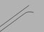 Roadrunner UniGlide - Hydrophilic Guidewire .035 Inch Diameter 180 cm Length 3 cm Angled Tip - G56176
