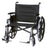 Regency XL 2002 - Bariatric Wheelchair Full Length Arm Swing-Away Elevating Legrest Black Upholstery 26 Inch Seat Width Adult 600 lbs. Weight Capacity - 56261850