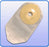 Genairex Securi-T Urostomy Pouch One-Piece System 9 Inch Length 1 Inch Stoma Drainable Convex, Pre-Cut - 7610258