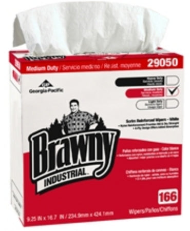 Brawny Industrial - Task Wipe Light Duty White NonSterile 4 Ply Tissue 9-1/4 X 16-7/10 Inch Disposable - 29050/03