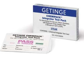 Getinge ChemiPack Sterilization Chemical Integrator Pack Steam - 61301605836