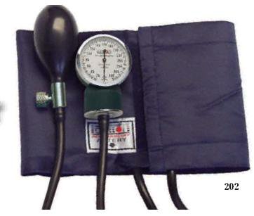 Labstar Deluxe - Aneroid Sphygmomanometer Unit 2-Tubes Child Small Cuff - 202C