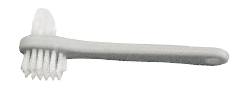 Graham-Field Denture Brush 2 Sided Bristle White - 3397