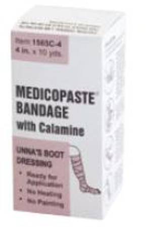 Medicopaste - Unna Boot 4 Inch X 10 Yard Gauze Zinc Oxide - 1565C-4
