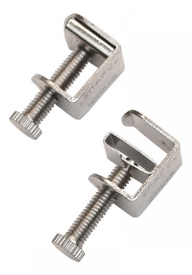 Graham-Field - C Clamp Screw Compressor Chrome Plated Copper, Serrated Thumb Head Screw - 3085DZ