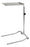 Grafco - Instrument Table 12-1/2 X 19 Inch Tray, 31 to 50 Inch Stainless Steel Tray, Chrome-Plated Steel Base - GF1843