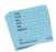 Graham-Field Grafco Medicine Card 1 1/2 X 1 3/4 Inch, Blue - 3129 BL