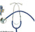 Graham-Field - Classic Stethoscope Black 1-Tube 22 Inch Tube Single Head Chestpiece - 300DLX