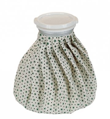 Graham-Field - English Style Ice Bag General Purpose One Size Fits Most 6 Inch Diameter Rubberized Fabric / Plastic Reusable - HT9007