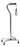 Graham-Field Ortho-Ease Large Base Quad Cane Steel 30 to 39 Inch Height - 6120A