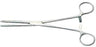 Graham-Field Grafco Hemostatic Forceps Rochester-Pean 8 Inch Stainless Steel NonSterile Ratchet Lock Finger Ring Handle Straight Blunt Serrated Tips - 2692