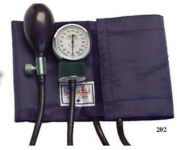 Graham-Field Labstar Deluxe Aneroid Sphygmomanometer Pocket Style Hand Held 2-Tube Infant Size Arm - 202I