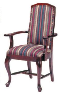 Graham-Field Daniel Dining Room Chair Specify Color When Ordering With Armrests Specify Fabric When Ordering - CAE8631G2