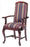 Graham-Field Daniel Dining Room Chair Specify Color When Ordering With Armrests Specify Fabric When Ordering - CAE8631G2