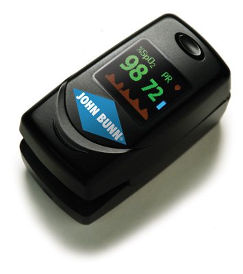 DigiO2 - Fingertip Pulse Oximeter Battery Operated Audible and Visual Alarm - JB02007
