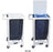 Graham-Field Lumex Single Hamper with Bag 4 Casters 28 gal. - 8512-19