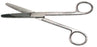 Graham-Field Grafco Operating Scissors 5-1/2 Inch Length Surgical Grade Stainless Steel NonSterile Finger Ring Handle Straight Blunt/Blunt - 2631