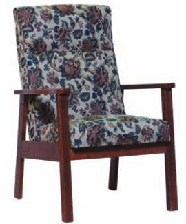 Graham-Field Bobbi Resident Chair Specify Color When Ordering With Armrests Specify Fabric When Ordering - A381CO
