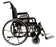 Graham-Field Paramount XD Bariatric Wheelchair Heavy Duty Desk Length Arm Removable Arm Style Mag Wheel Black 30 Inch Seat Width 650 lbs. Weight Capacity - 5PX10830