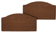 Graham-Field Headboard/Footboard Center Crown Wild Cherry - Z04500CCR