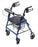 Lumex Walkabout Hemi - 4 Wheel Rollator Royal Blue Adjustable Height / Folding Aluminum Frame - RJ4302B