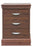 Graham-Field Woodland Park Collection Bedside Chest 16-3/4 X 21.6 X 30 Inch 3 Drawers - A31-54