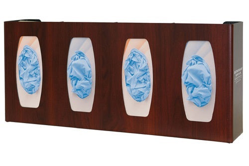 Bowman Dispensers Gl040-0233 : Glove Box Dispenser - Quad With Dividers - Signature Series