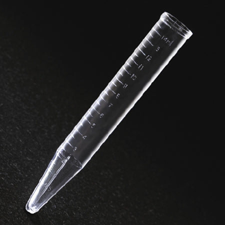 Globe Scientific Centrifuge Tube Conical Bottom Plain 17 X 120 mm 15 mL Without Color Coding Without Closure Polystyrene Tube - 6265A
