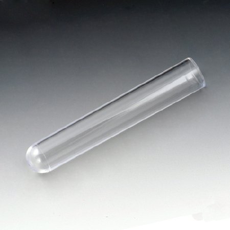 Globe Scientific Test Tube Round Bottom Plain 13 X 75 mm 5 mL Without Color Coding Without Closure Polystyrene Tube - 110470