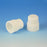 Globe Scientific - Tube Closure Polyethylene Plug Cap White 16 mm For 16 mm Tubes NonSterile - 116142