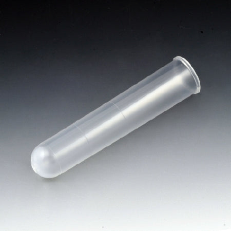 Globe Scientific - Test Tube Round Bottom Plain 16 X 75 mm 8 mL Without Color Coding Without Closure Polypropylene Tube - 119040