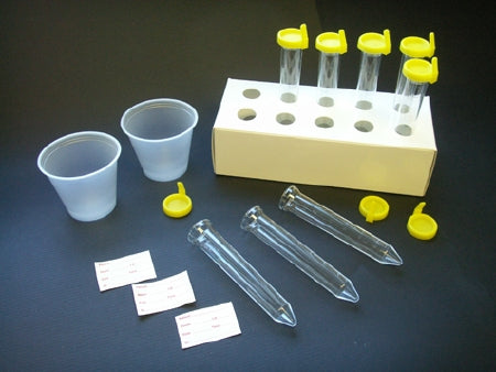 Globe Scientific Tube Closure Polyethylene Snap Cap Yellow For Flared Top Urine Tubes NonSterile - 113137