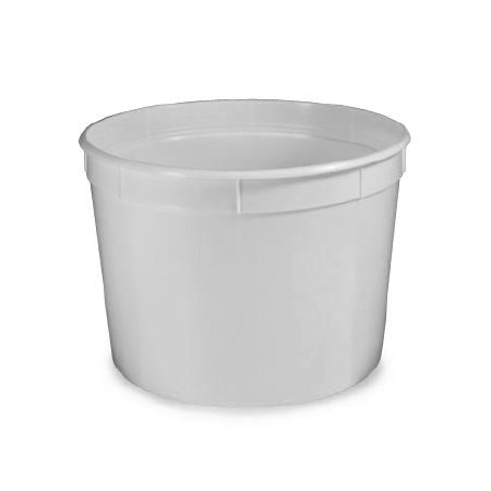 Globe Scientific Lab Storage Container General Purpose Pail Polyethylene 64 oz. - 270064