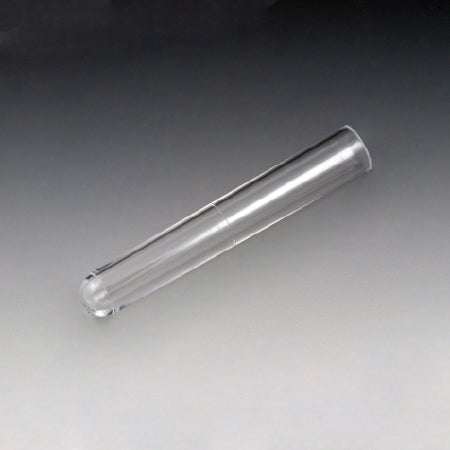 Globe Scientific Test Tube Round Bottom Plain 11 X 70 mm 3 mL Without Color Coding Without Closure Polystyrene Tube - 118011