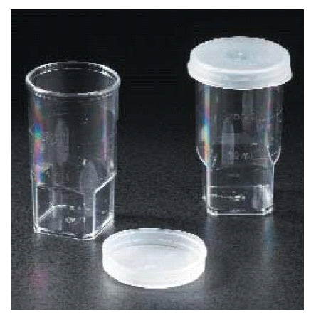 Globe Scientific Blood Cell Counter Vial 20 mL, With Snap Cap Hematology Analyzer - 107047