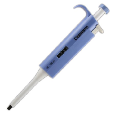 Globe Scientific Diamond Adjustable Volume Pipette 10 to 100 µL - 3301-100