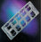 Globe Scientific Quick-Read Microscope Slide 10-Chamber Plain - 3805