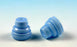 Globe Scientific Plug Cap Light Blue Secondary Tube - 5529