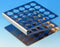 Globe Scientific - Z-Shape Test Tube Rack 25 Place 12 to 13 mm Tube Size Metallic 1-1/2 X 4-1/4 X 4-1/2 Inch - 457200