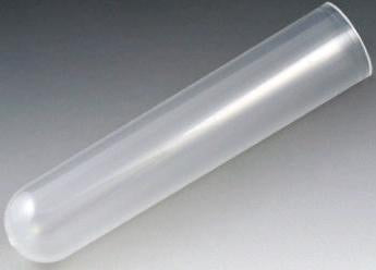 Globe Scientific Test Tube Round Bottom Plain 16 X 75 mm 8 mL Without Color Coding Without Closure Polypropylene Tube - 119040