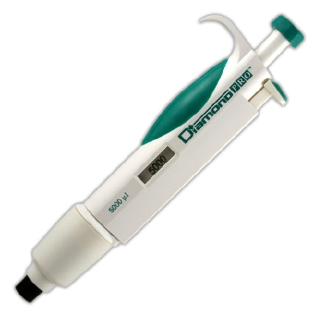 Globe Scientific Diamond PRO Fixed Volume Pipettor 5,000 Î¼L - 3312-5000