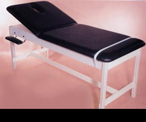 Galaxy Enterprises 1989 Series H-Brace Treatment Table Fixed Height 350 Lbs. - 198930HGY