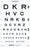 GOOD-LITE - Eye Chart Good-Lite 20 Foot Measurement Acuity Test - 600725