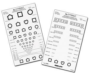 GOOD-LITE - Preschool Eye Test Chart Good-Lite 16 Inch Measurement Acuity Test - 250900