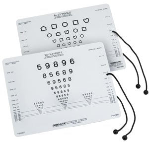 GOOD-LITE - Eye Chart Good-Lite 16 Inch Measurement Acuity Test - 251000