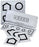 GOOD-LITE - Preschool Eye Test Chart Good-Lite 10 Foot Measurement Acuity Test - 259500
