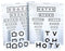 Good-Lite LEA SYMBOLS Massachusetts Eye Chart Lea Symbols 10 Foot Pediatric - 257500