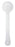 Good-Lite See the Eye Eye Occluder Single Ended Paddle Style Without Pinhole Frosted White Plastic - 760000